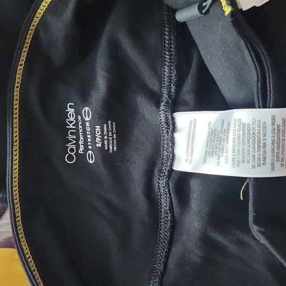 Calvin Klein Striped High Waist Leggings - Picture 5 of 5